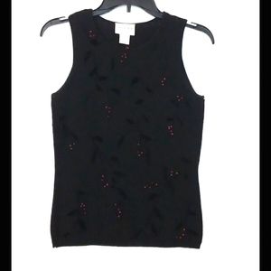 Wool Sleeveless Sweater by Oscar de la Renta